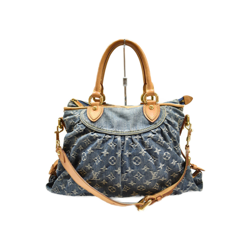 LOUIS VUITTON Neo Cabby Monogram Denim Blue 2way Shoulder Bag